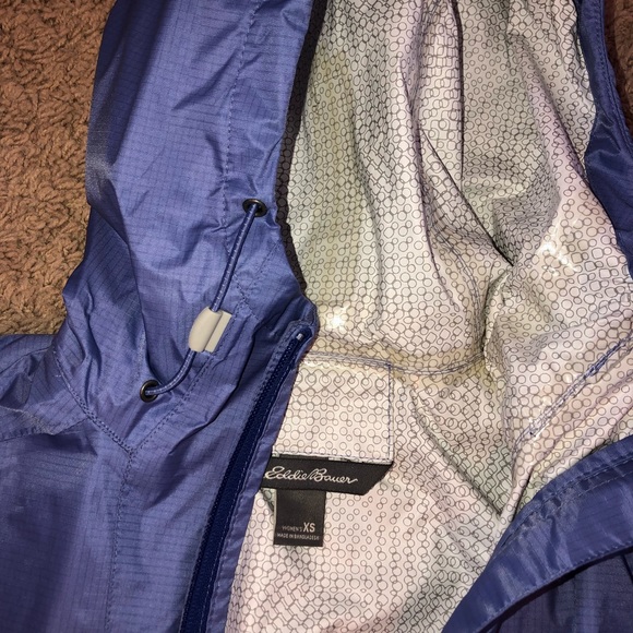 Eddie Bauer wind breaker rain coat - Picture 3 of 7